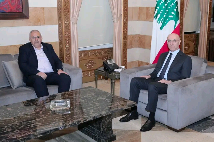 الوزير الحجار استقبل محافظ مدينة بيروت القاضي مروان عبود.
