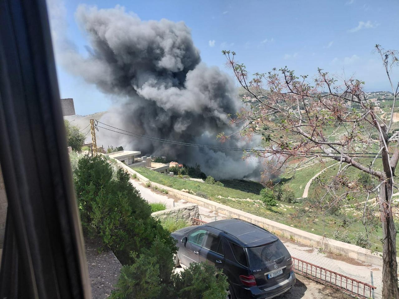 الجنوب اليوم :غارات وقصف على مناطق متعددة