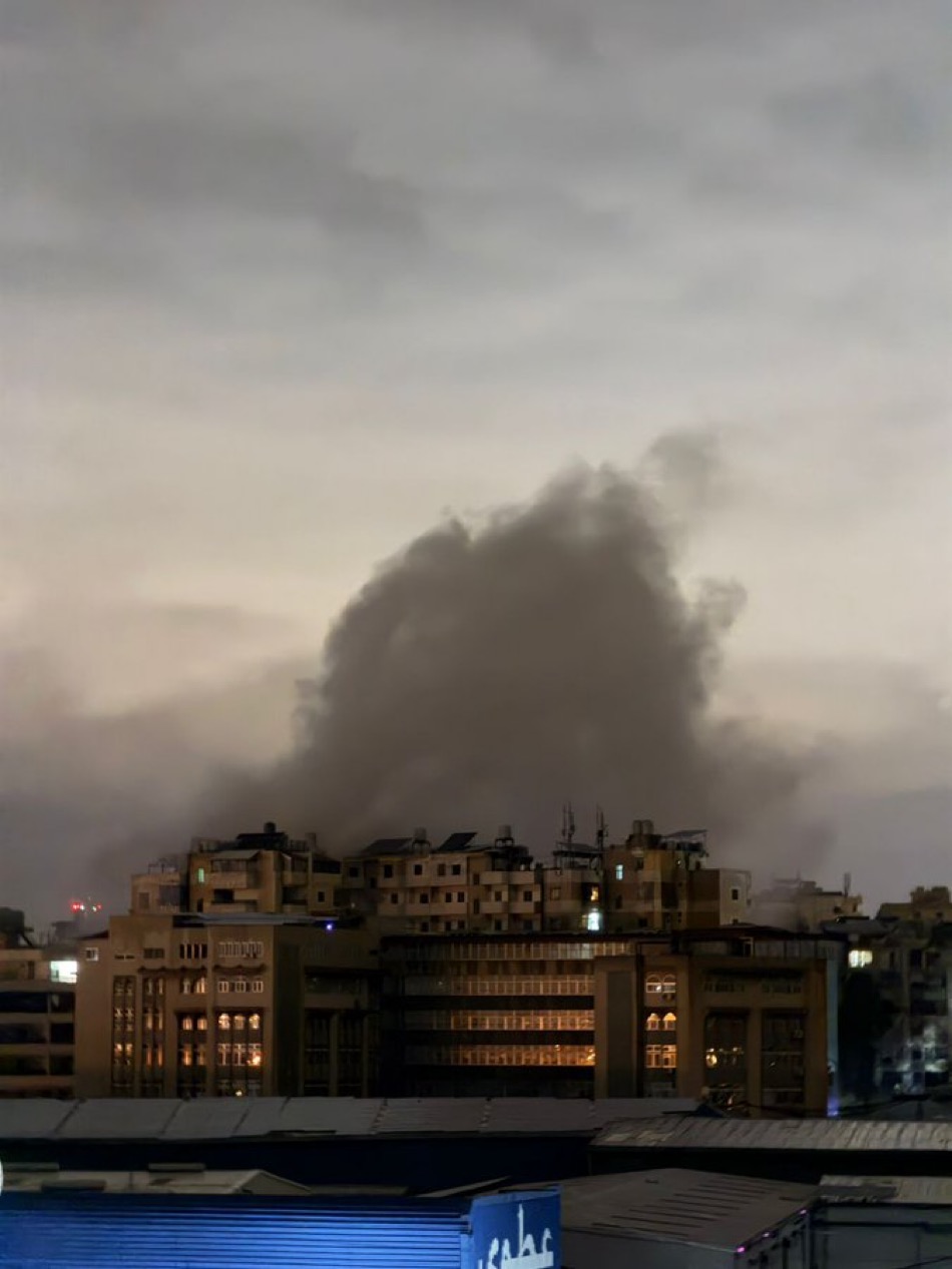 الغارة على الضاحية فجرا صواريخ من البحر