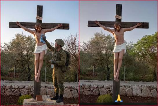 نتنياهو يلتقي جنودًا مسيحيين في الجيش الإسرائيلي ويعلّق على توثيق تحطيم تمثال للمسيح في لبنان